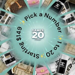 ✨ PICK A NUMBER GAME (1–20) ✨🎁 20 Luxury & Designer Items.💲 Starting at $149 /#